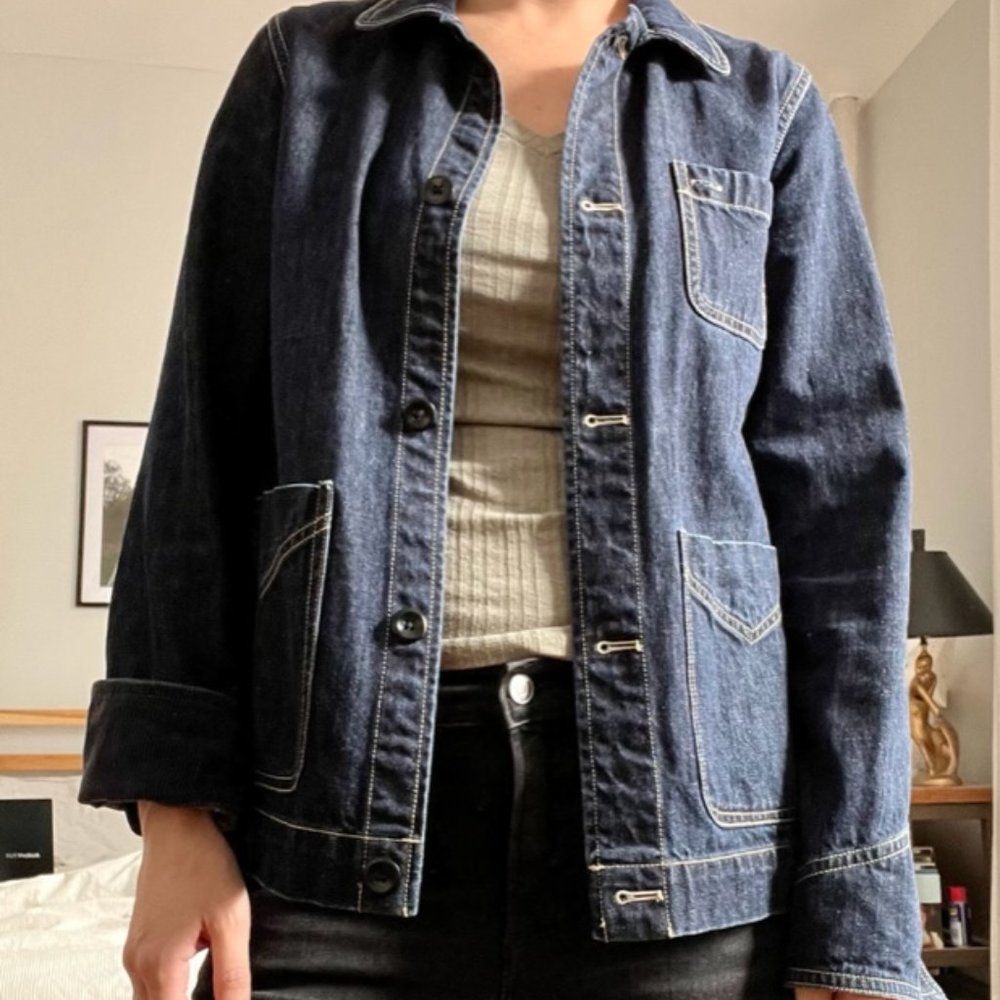 Alex Mill Denim “Work Jacket” In Indigo Denim - Picture 6 of 6